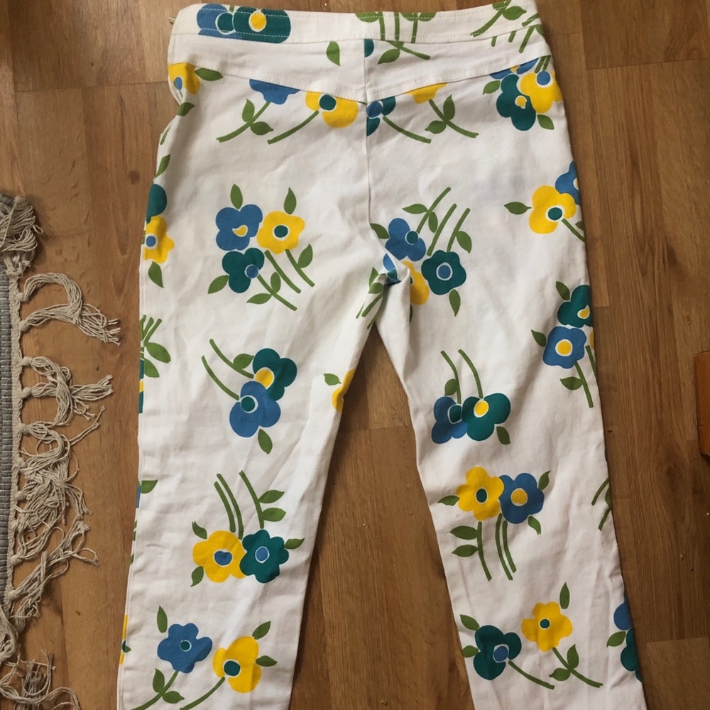 Italian made floral pants